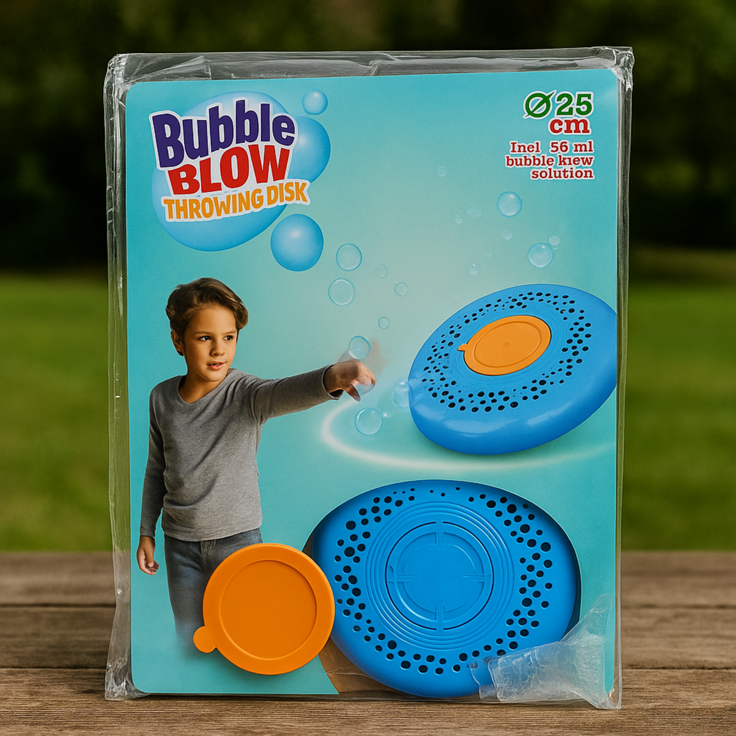 Frisbee à bulles – Bubble Blow