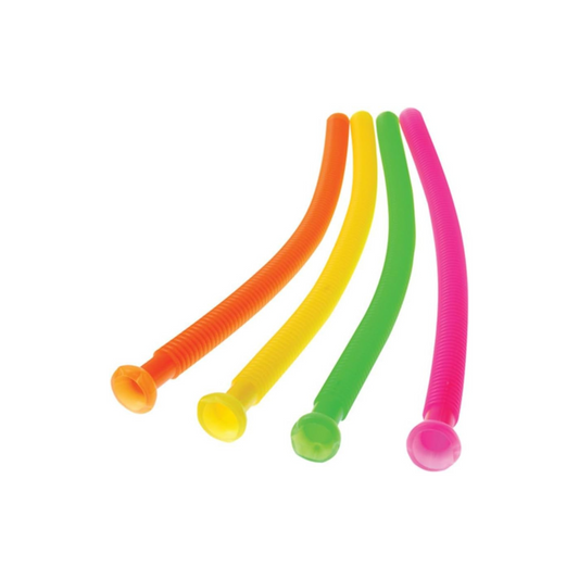 Tubes pop sensoriels colorés
