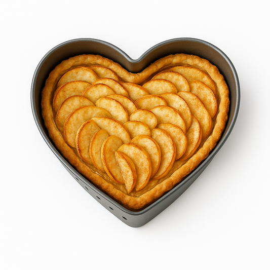 Moule à pâtisserie extensible en forme de cœur