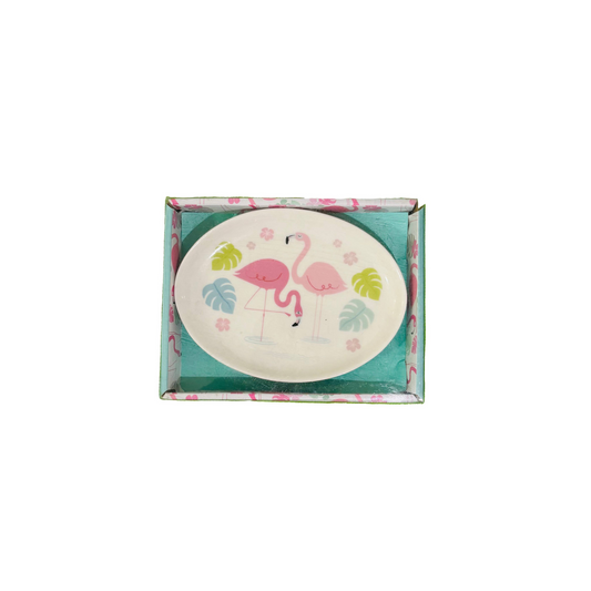 Porte-savon Flamants roses