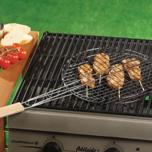 BBQ Collection – Double Grille pour Barbecue Rond 28 cm